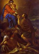 Jacques-Louis David Saint Roch Interceding with the Virgin for the Plague Stricken USA oil painting artist